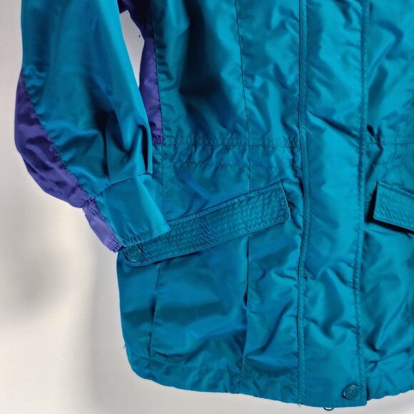 VINTAGE Columbia Gizzmo Jacket Women's Size Medium Teal Insulated Winter Coat - Picture 6 of 16
